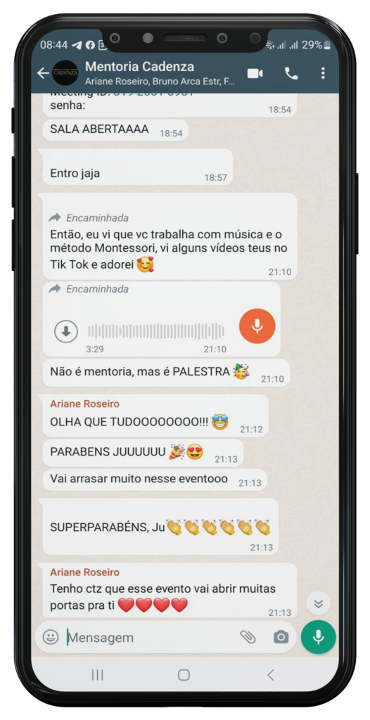 Plantão de dúvidas no WhatsApp